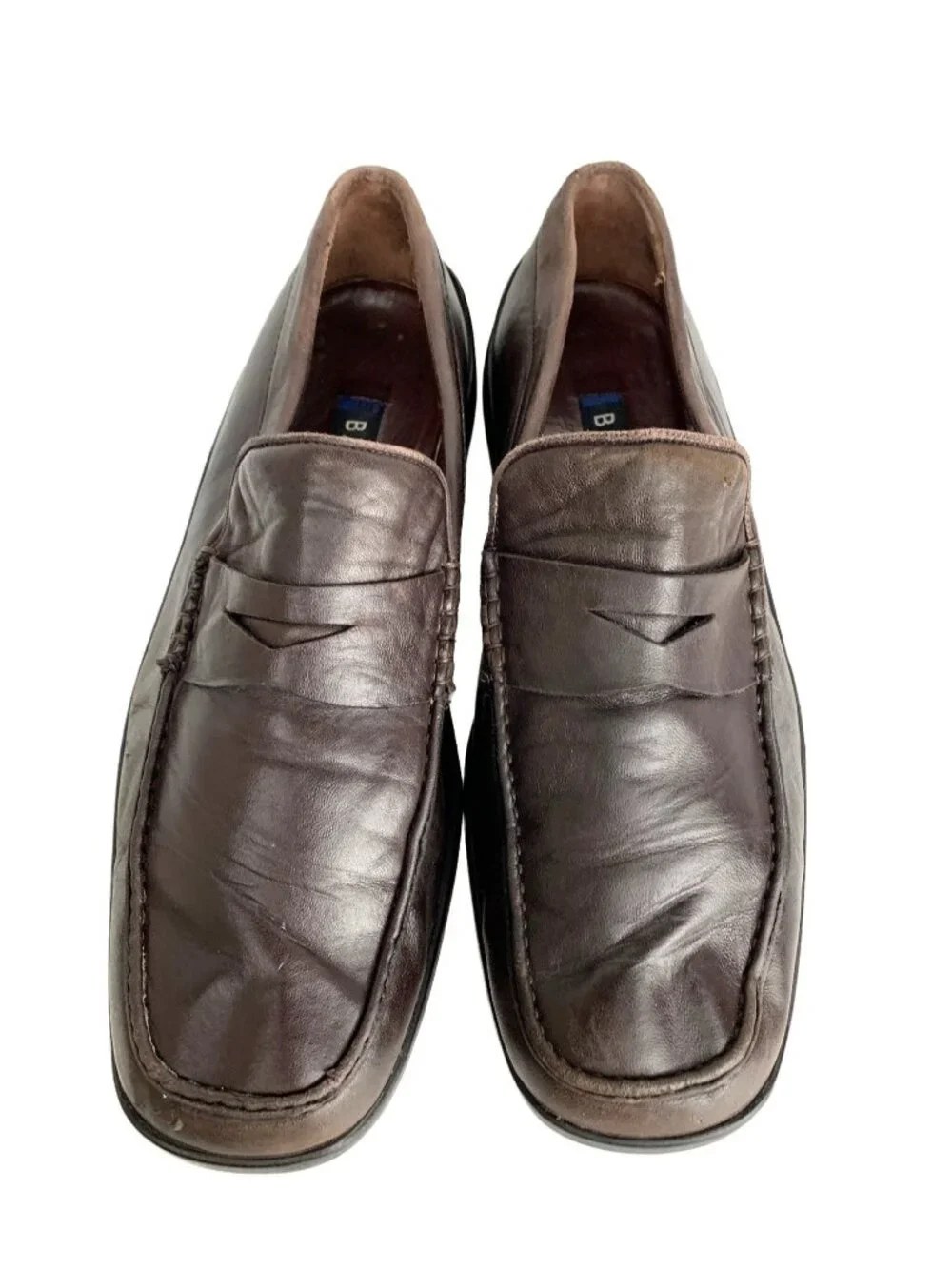 Vintage Bally's Men's Leather Loafers size 10